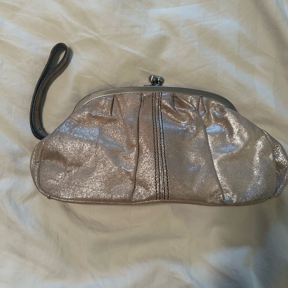Kenneth Cole Reaction Metallic Wristlet
